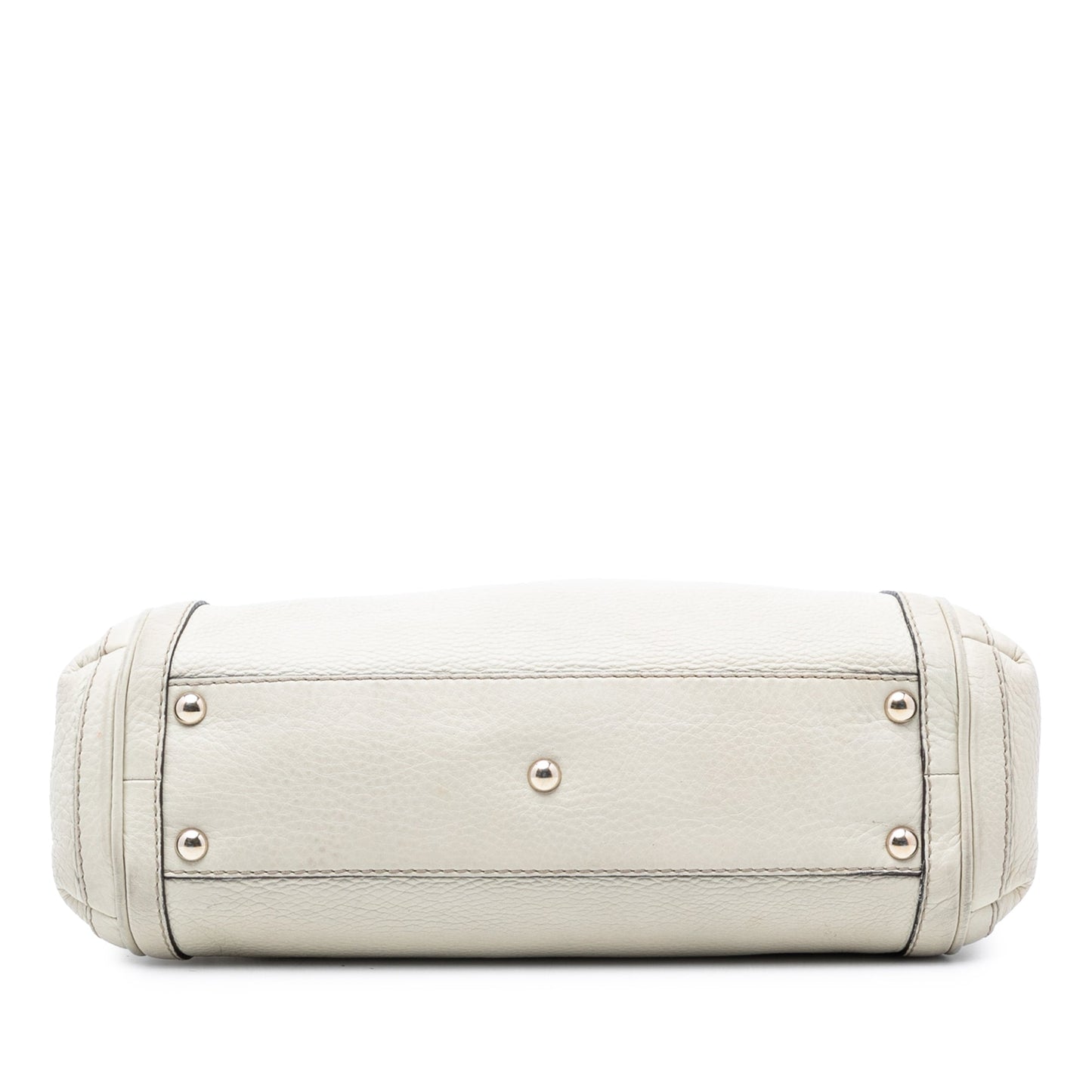 Gucci Pebbled Calfskin Bella Satchel