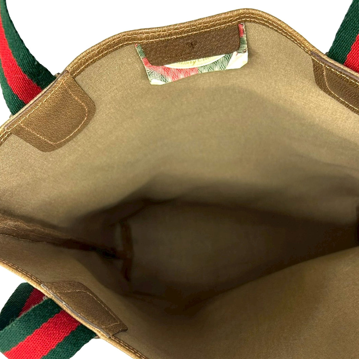 Gucci GG Supreme Plus Web Tote