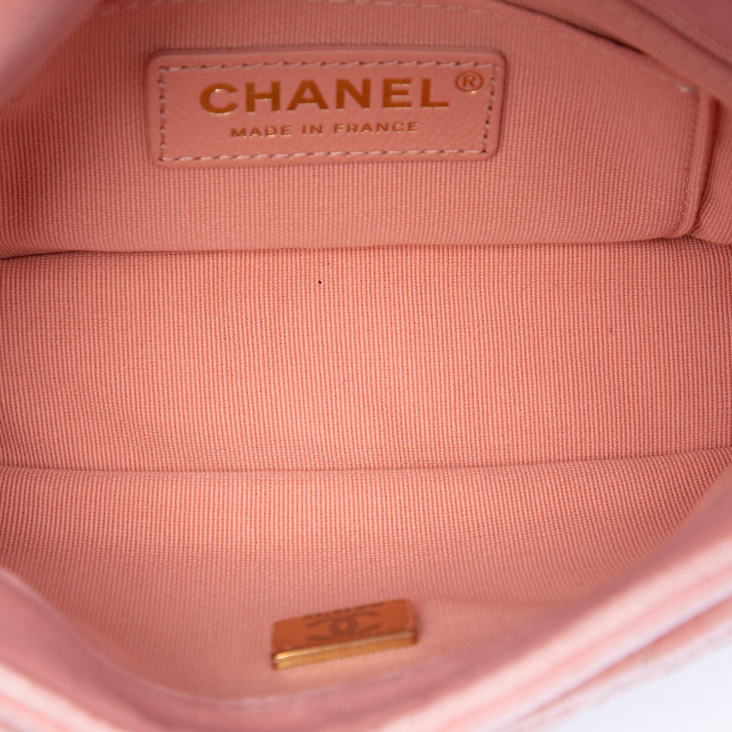 Chanel Mini Quilted Velvet Double Frame Flap