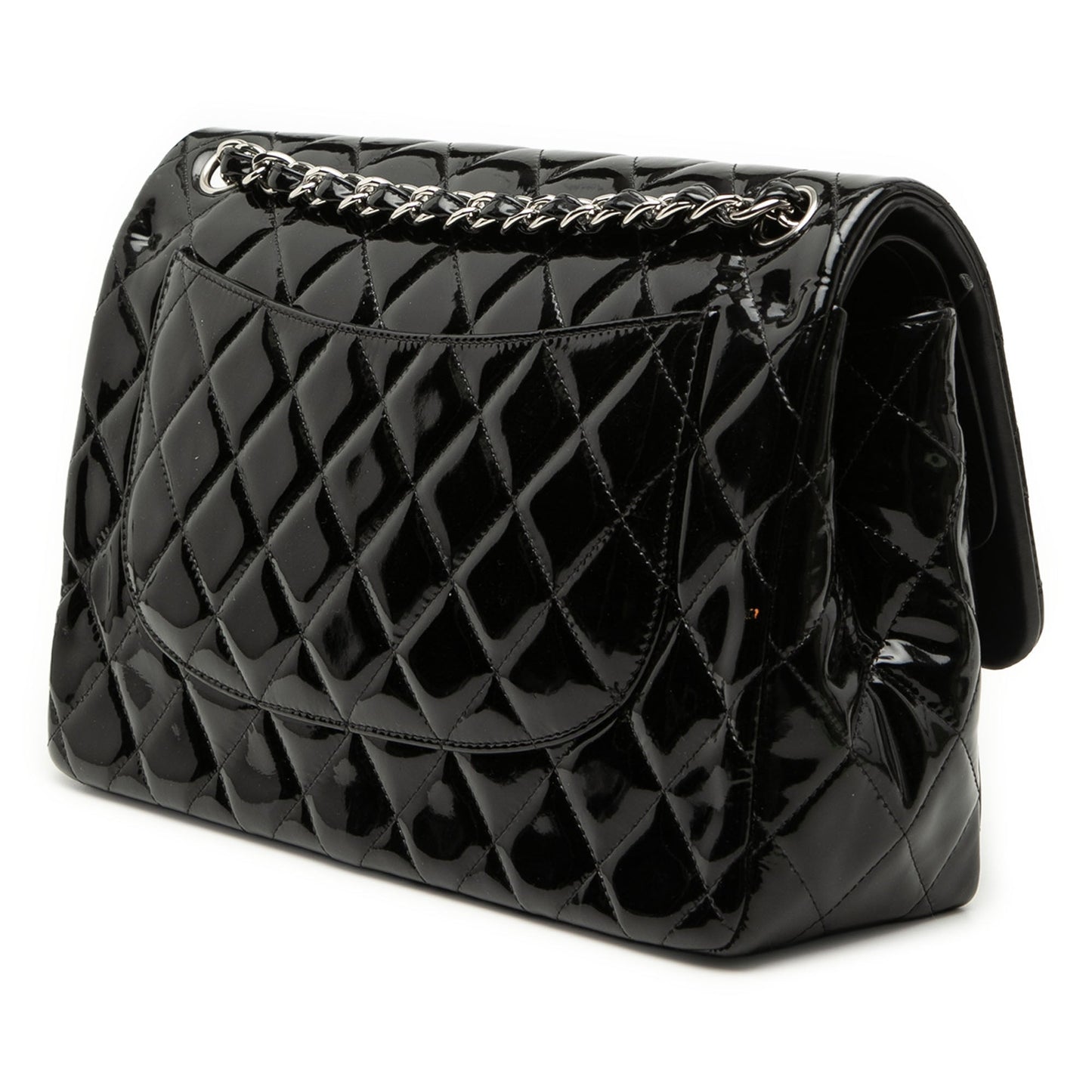Chanel Jumbo Classic Patent Double Flap