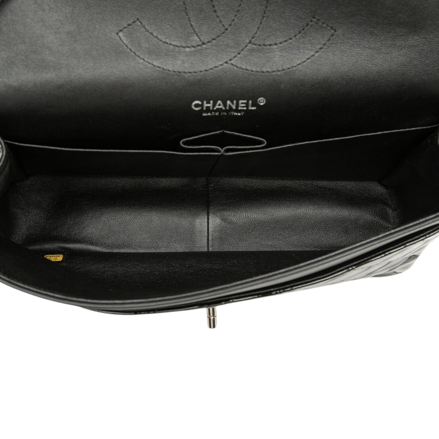 Chanel Jumbo Classic Patent Double Flap