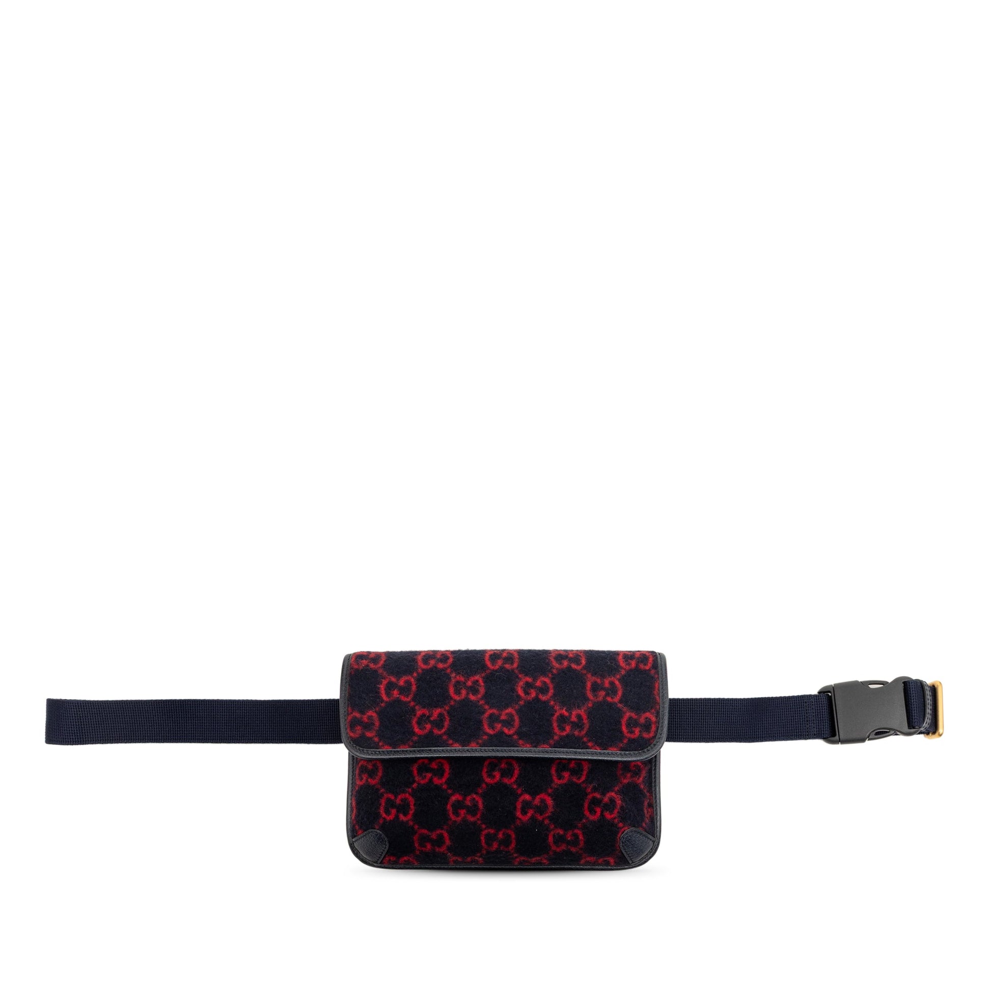 Gucci GG Wool Slim Belt Bag