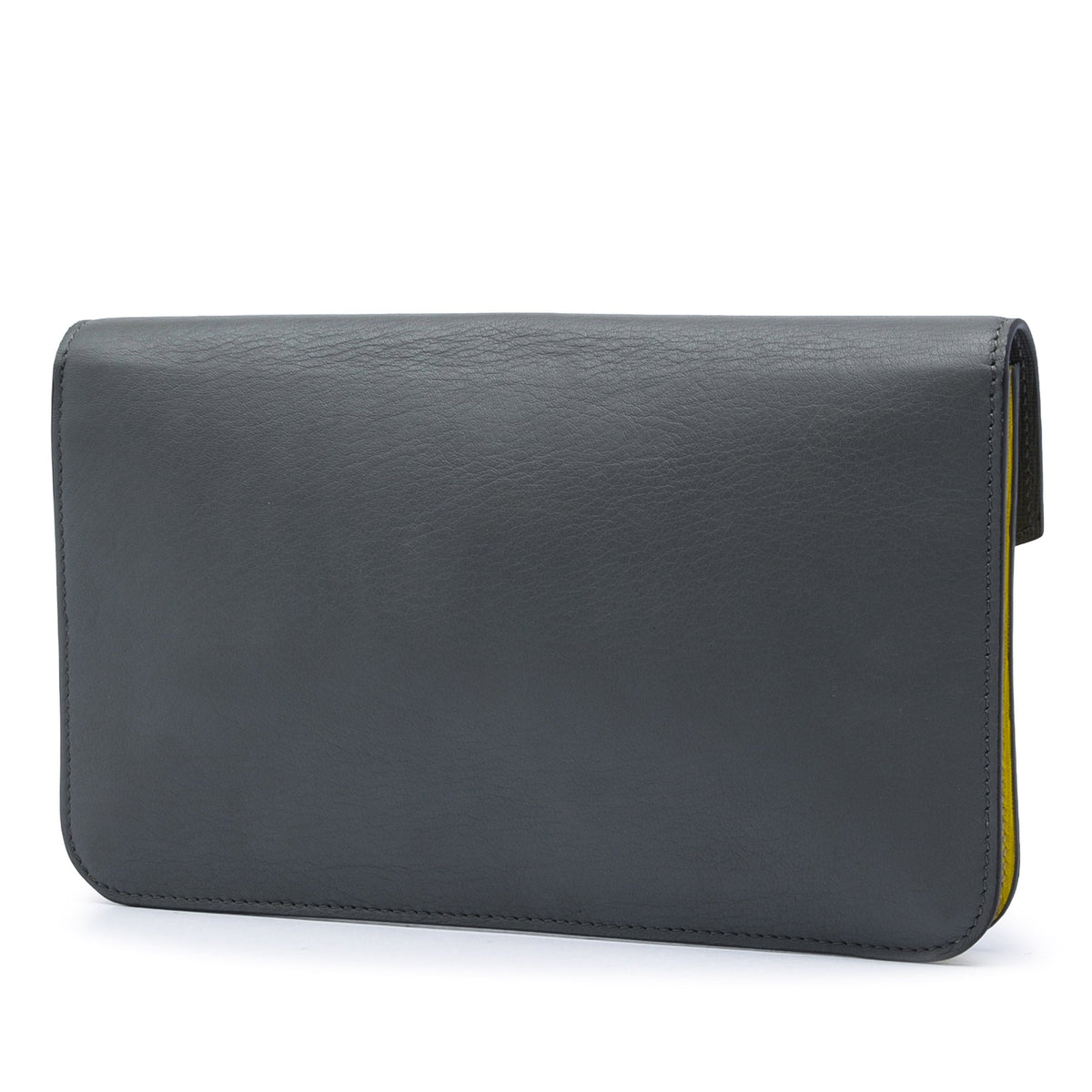 Fendi Bicolor Leather 2Jours Envelope Clutch