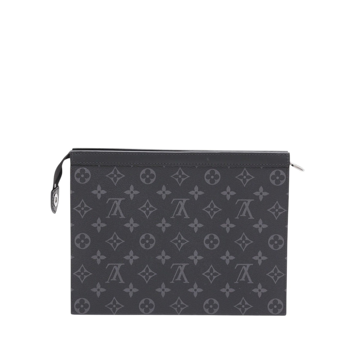 Louis Vuitton Monogram Eclipse Pochette Voyage MM — Black