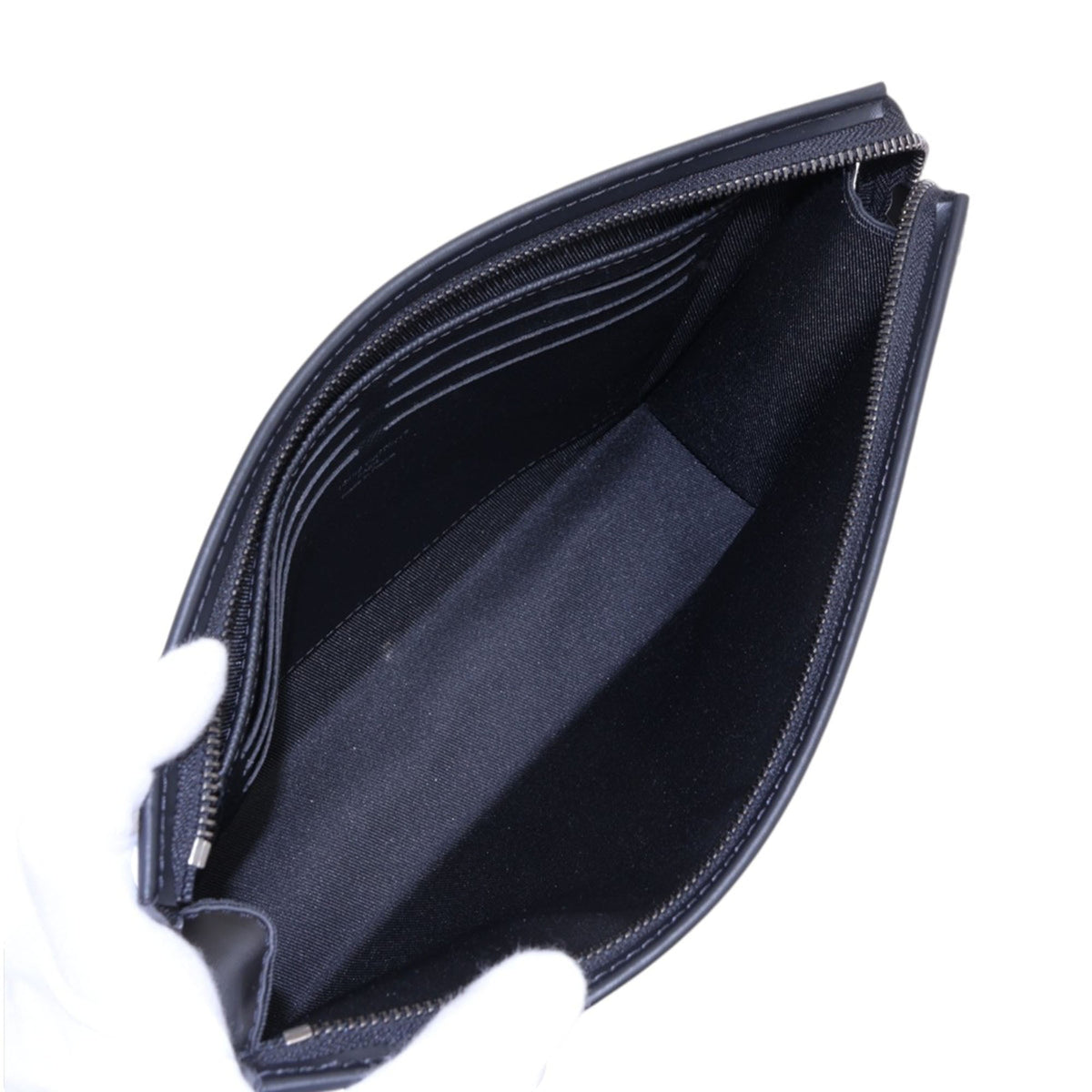 Louis Vuitton Monogram Eclipse Pochette Voyage MM — Black