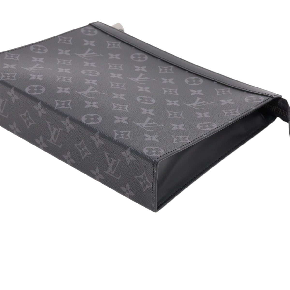 Louis Vuitton Monogram Eclipse Pochette Voyage MM — Black