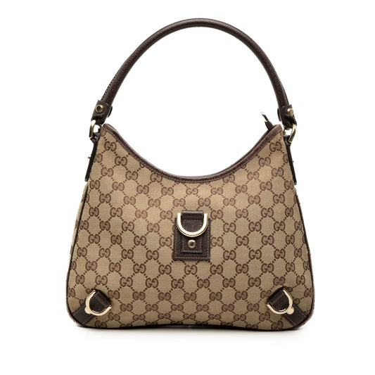 Gucci GG Canvas Abbey D Ring Shoulder Bag