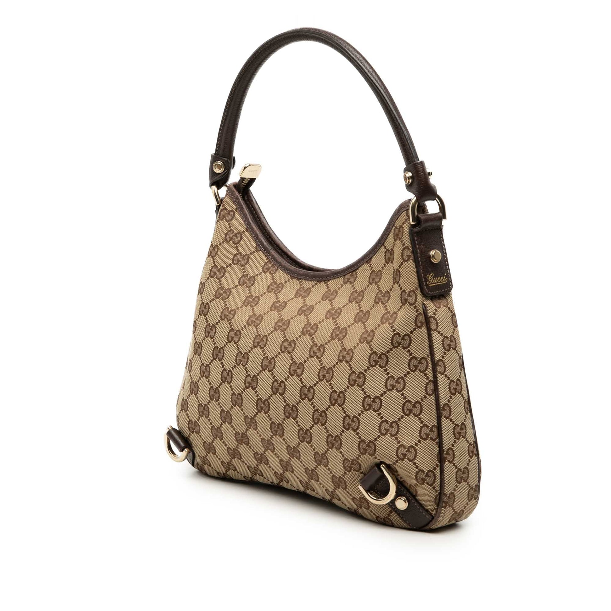 Gucci GG Canvas Abbey D Ring Shoulder Bag