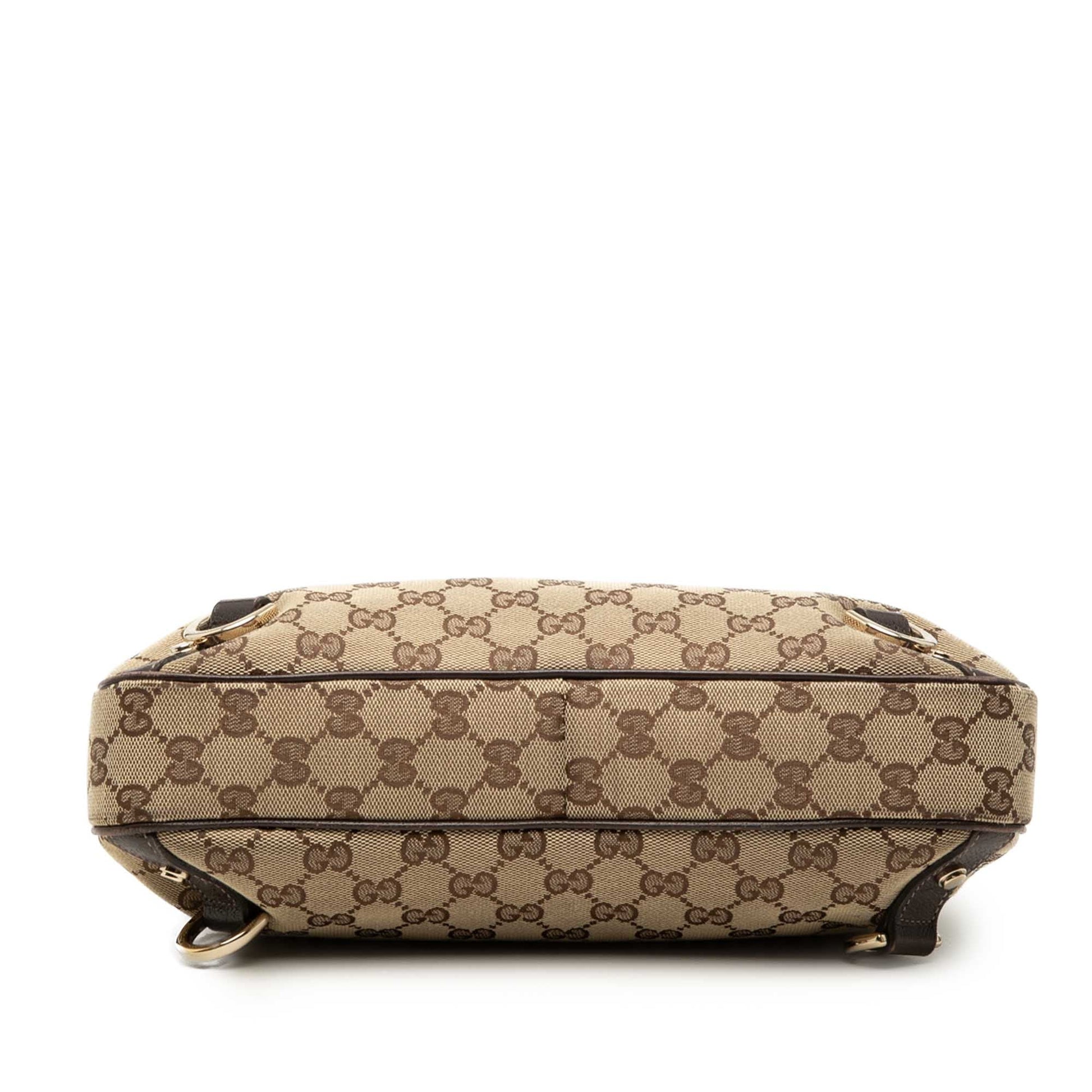Gucci GG Canvas Abbey D Ring Shoulder Bag
