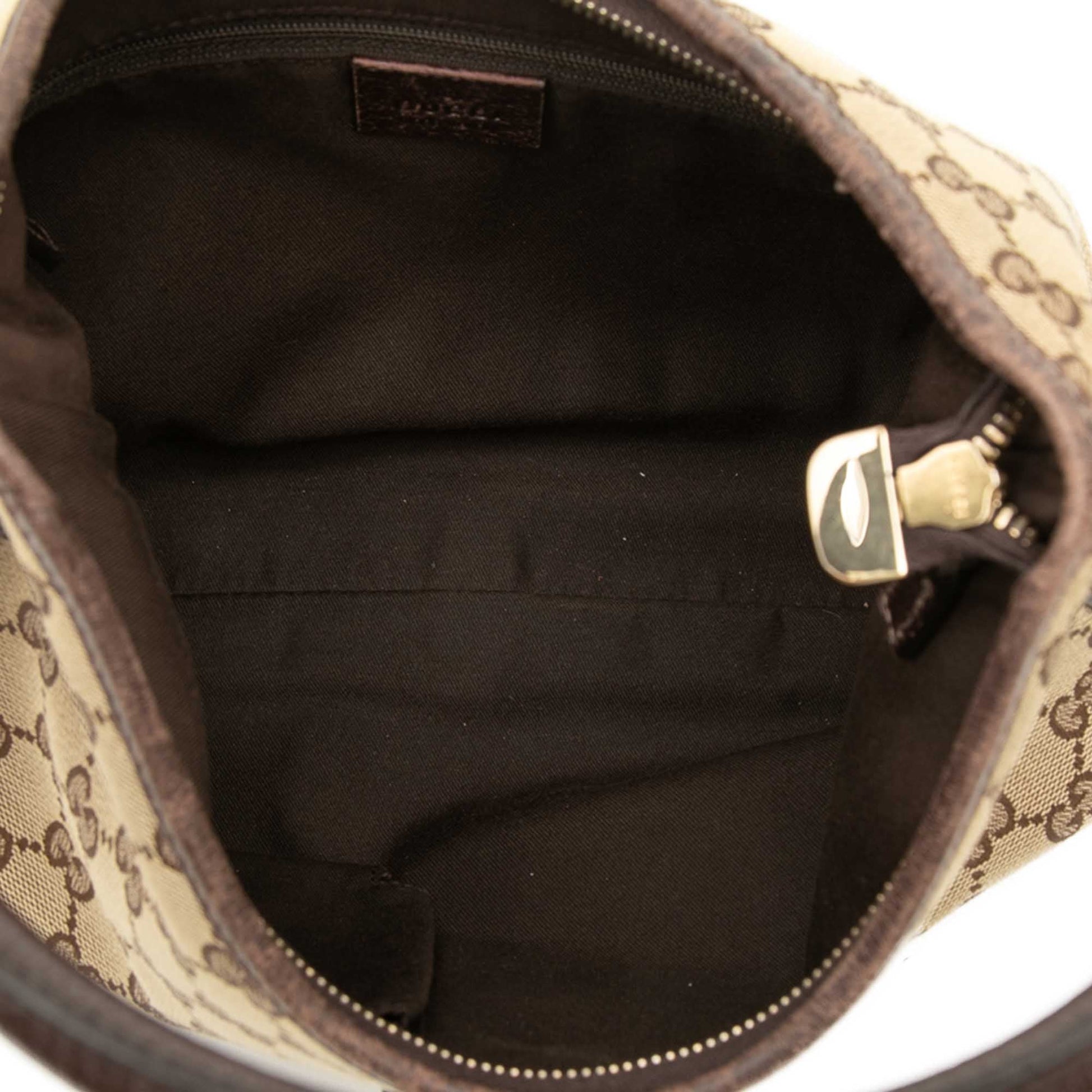 Gucci GG Canvas Abbey D Ring Shoulder Bag