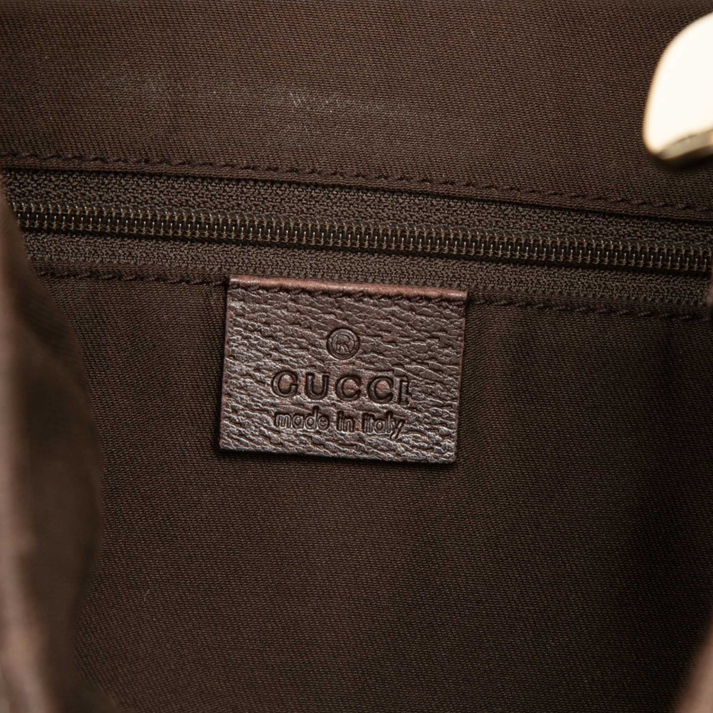 Gucci GG Canvas Abbey D Ring Shoulder Bag