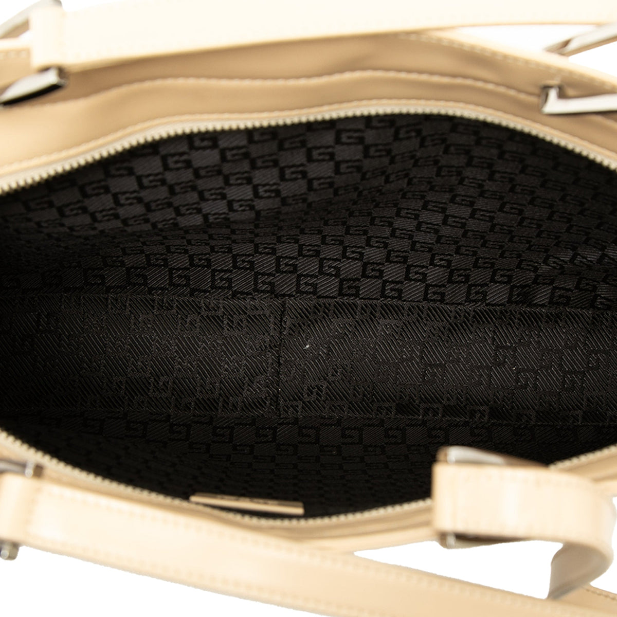 Gucci Calfskin Jackie Tote — Beige