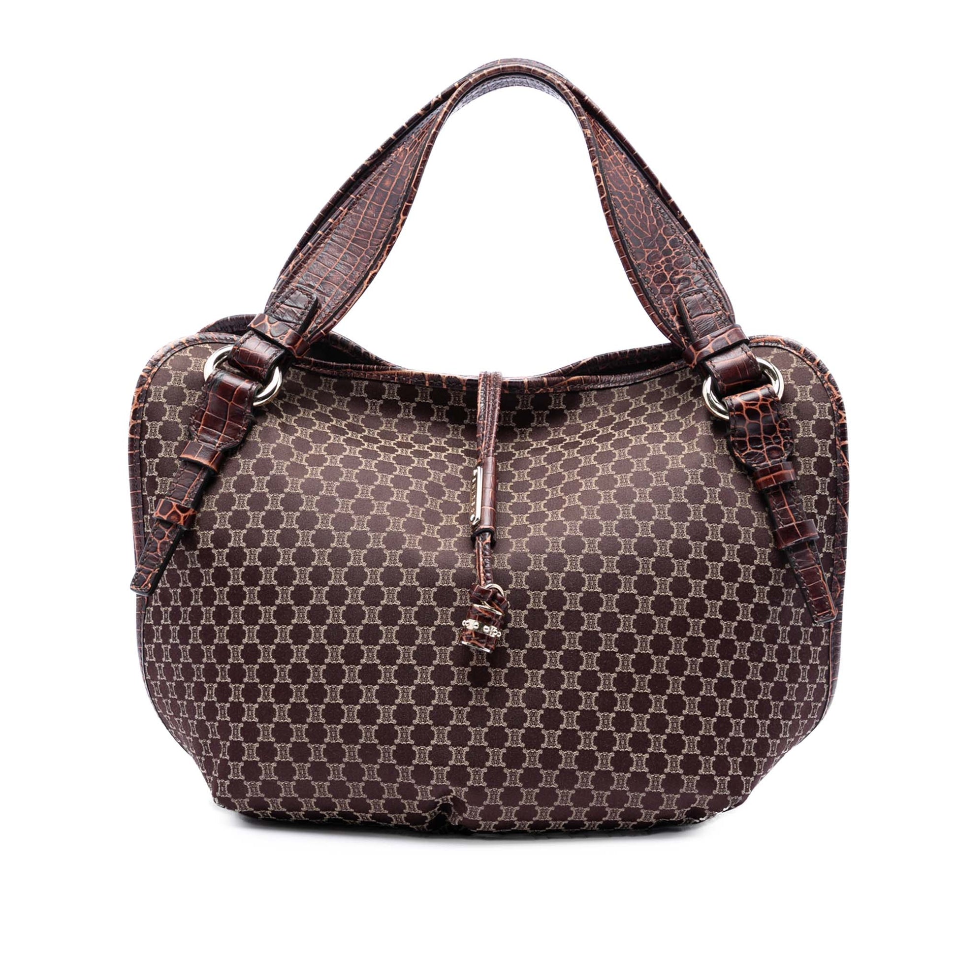 Celine Macadam Canvas Bittersweet Hobo