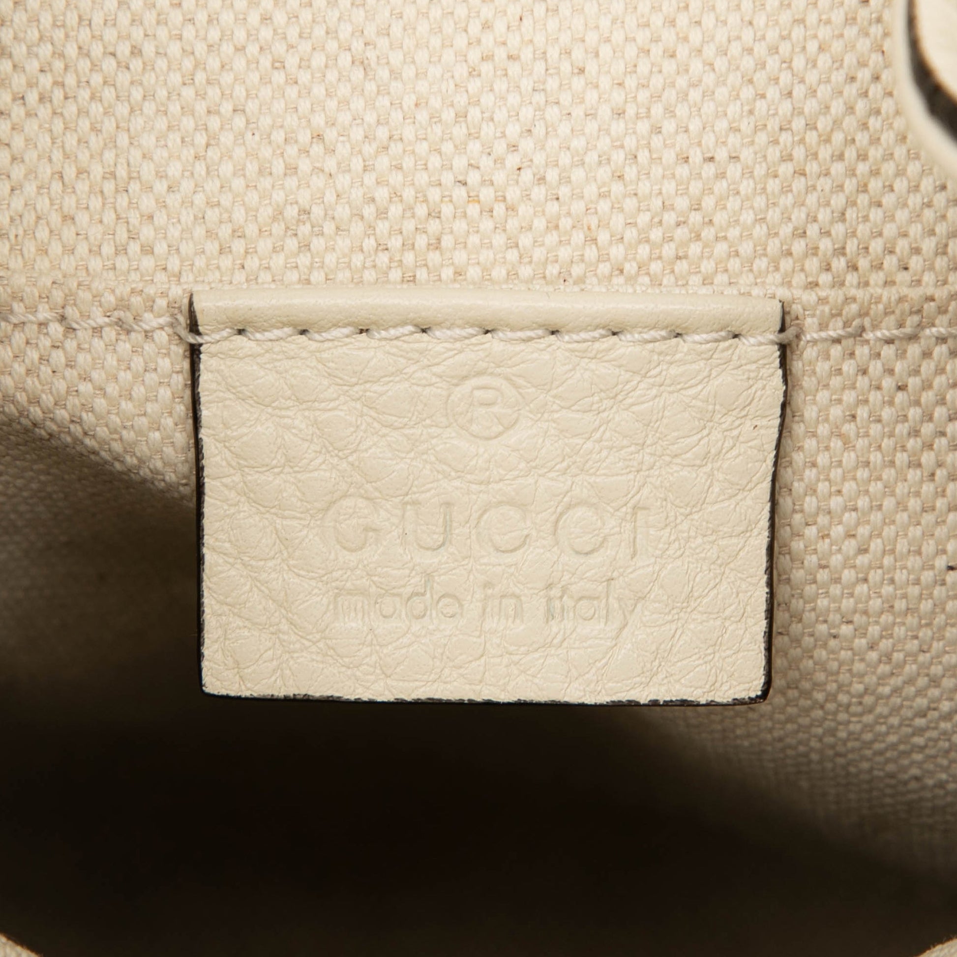 Gucci Leather Bamboo Tassel Backpack