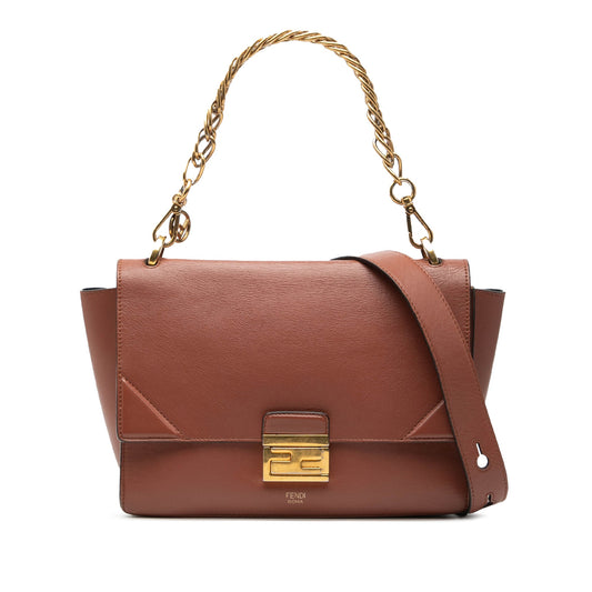 Fendi Calfskin Kan U Satchel