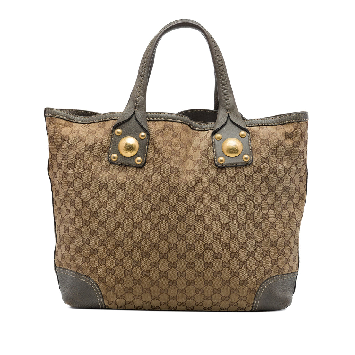 Gucci GG Canvas Sunset Tote — Beige