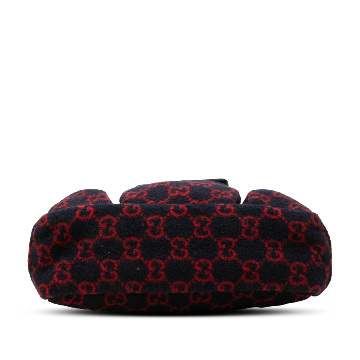 Gucci GG Wool Children's Pocket Handbag — Black