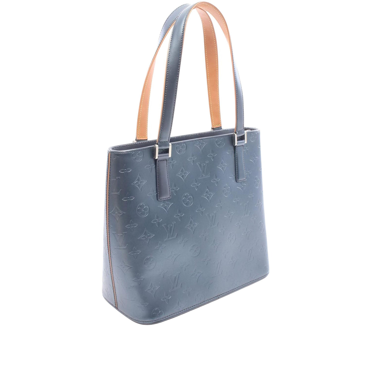 Louis Vuitton Monogram Mat Stockton — Blue