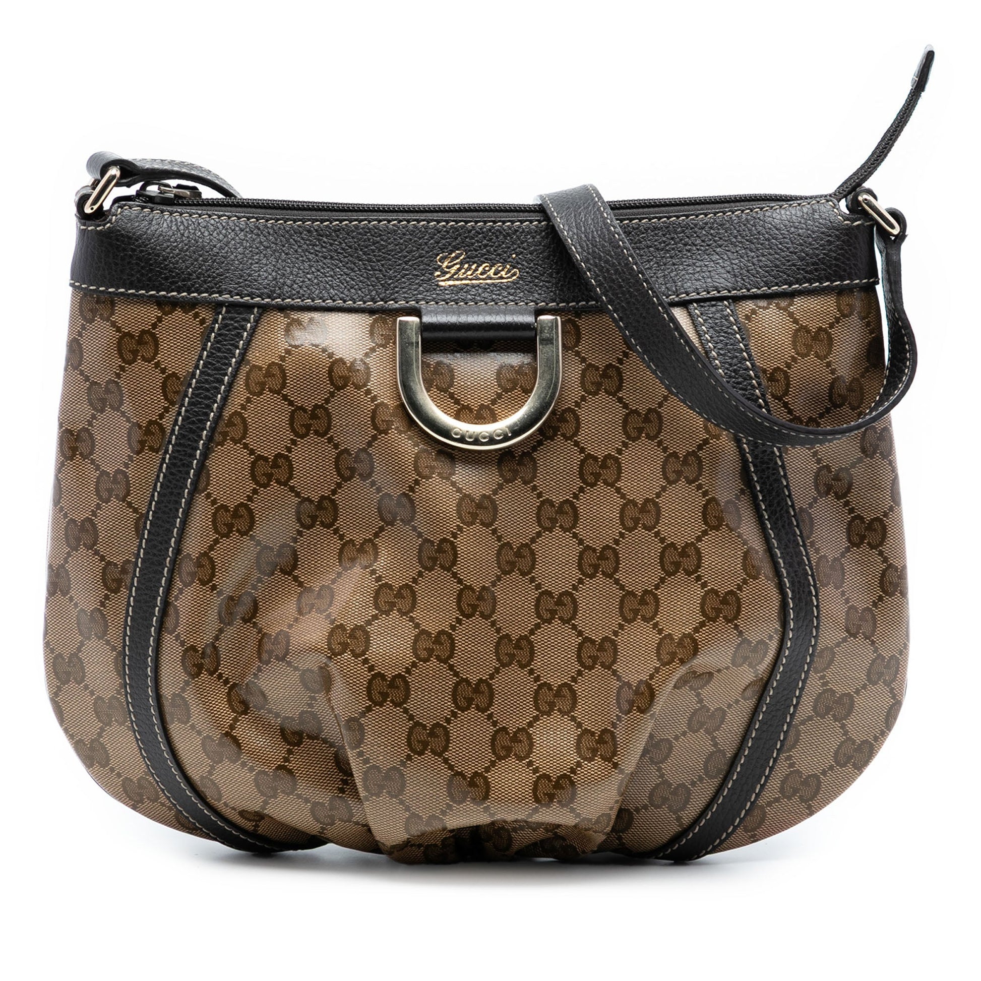 Gucci GG Crystal Abbey D Ring Crossbody