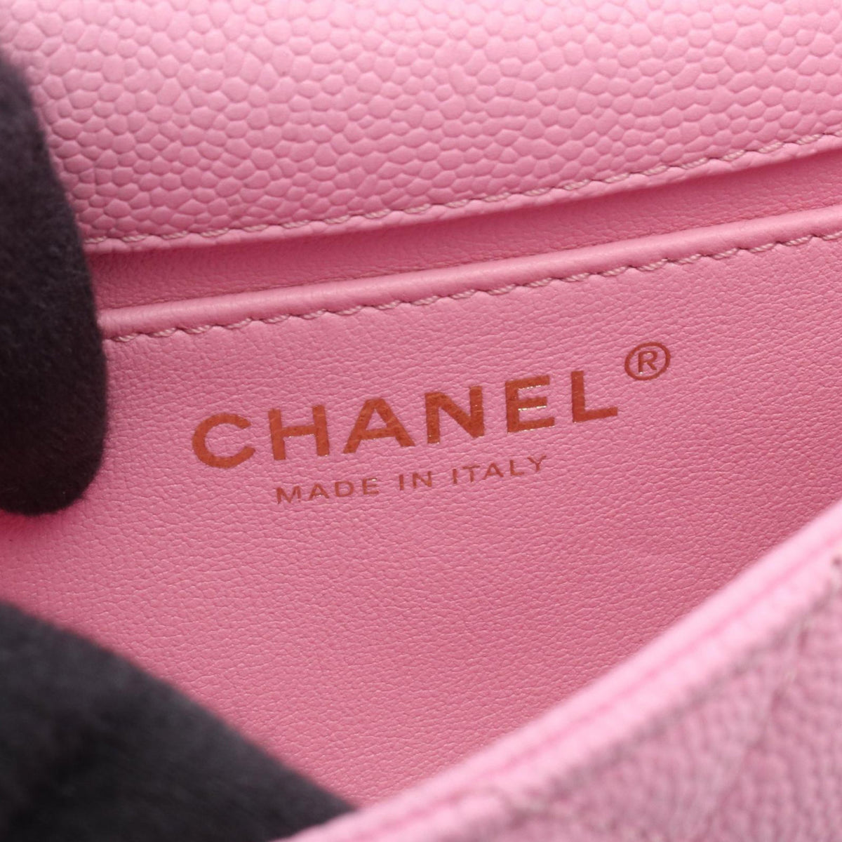Chanel Mini Quilted Caviar Sweetheart Flap