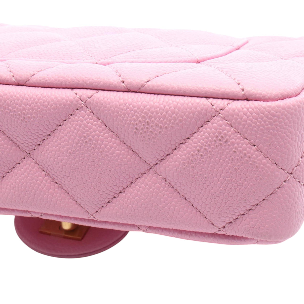 Chanel Mini Quilted Caviar Sweetheart Flap