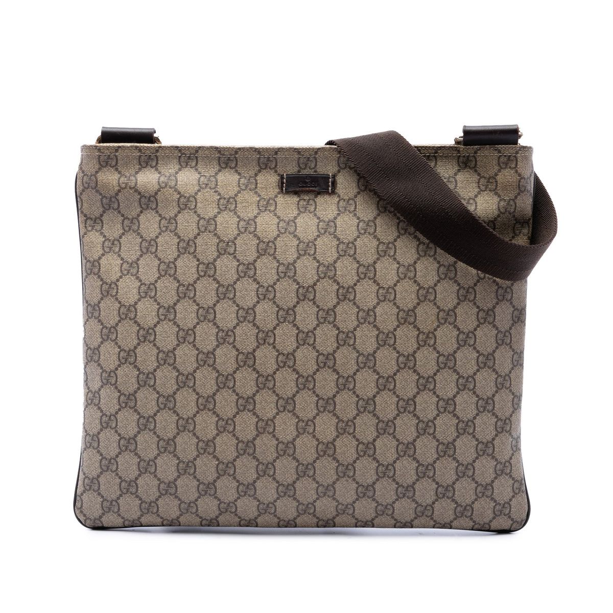 Gucci GG Supreme Crossbody — Beige
