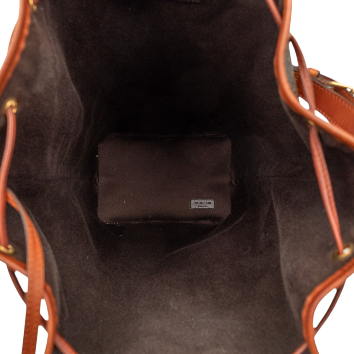 Saint Laurent Le Monogramme Coated Canvas Long Bucket Bag