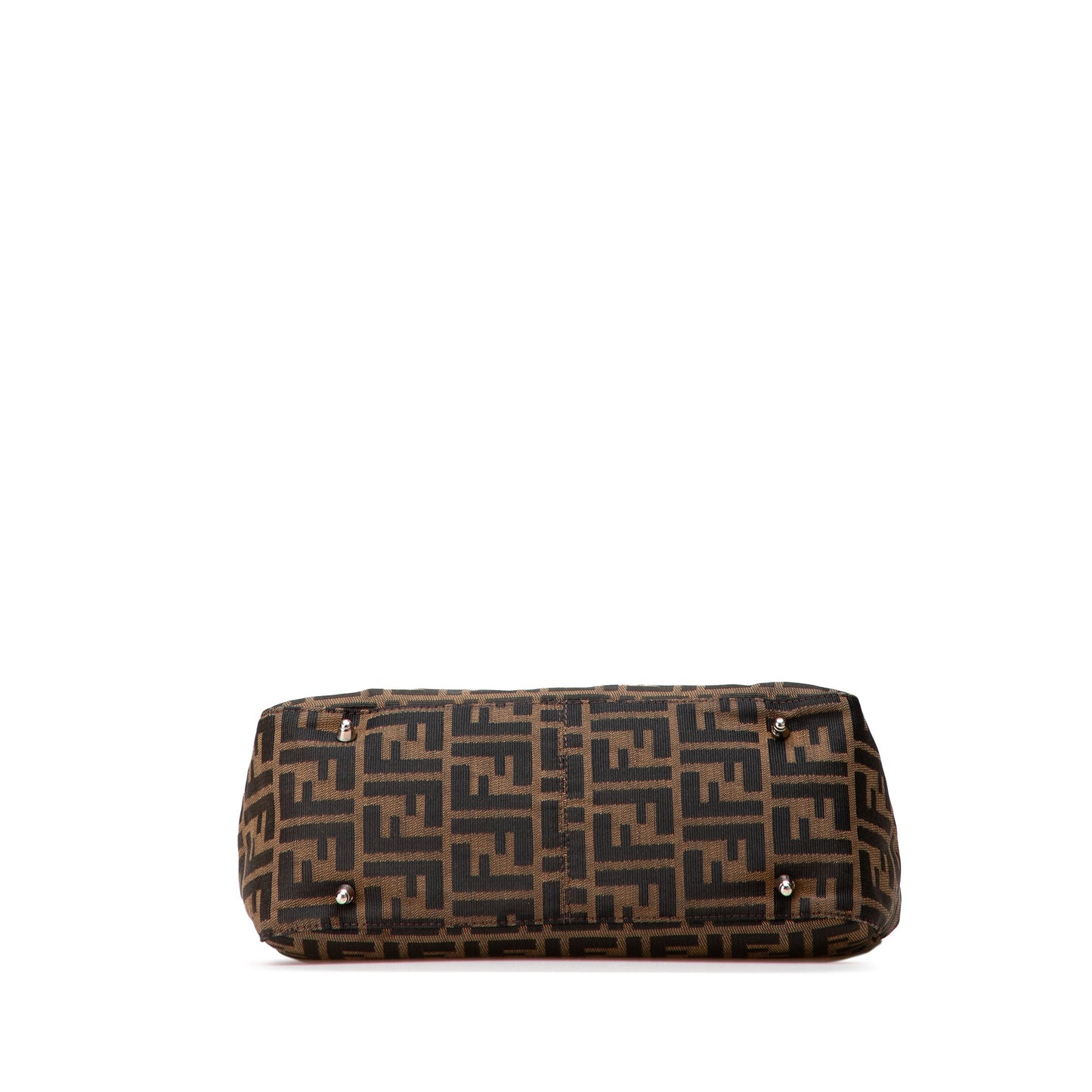 Fendi Small Zucca Canvas Twins Tote