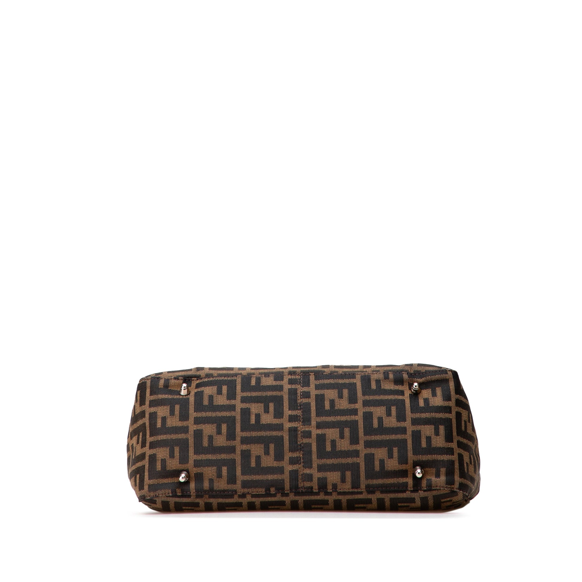 Fendi Small Zucca Canvas Twins Tote
