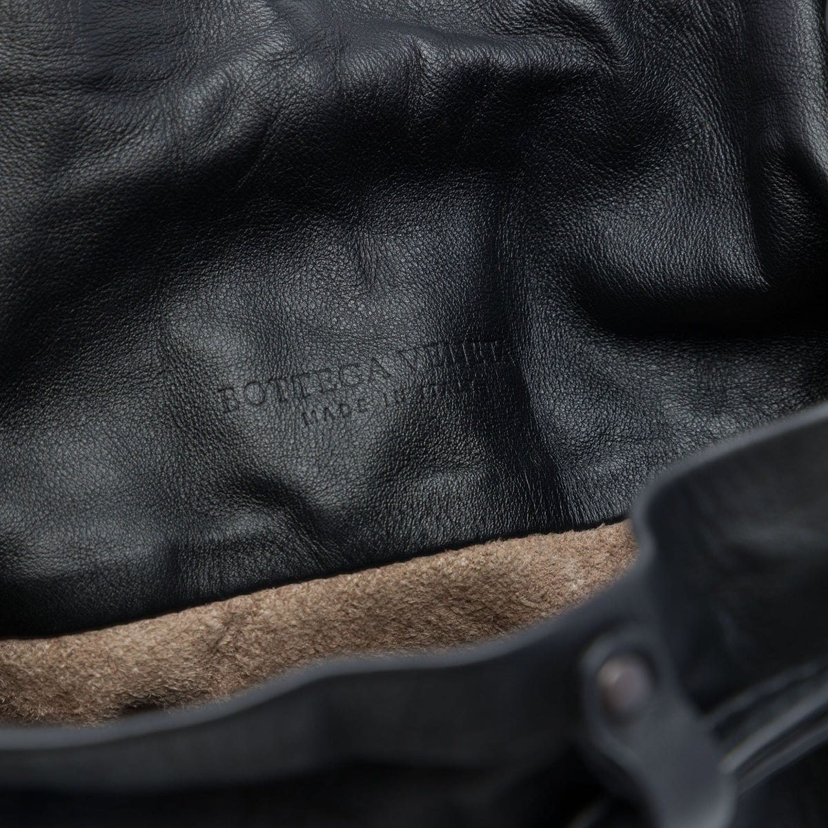Bottega Veneta Nappa Intrecciato Front Zip Drawstring Bucket Bag