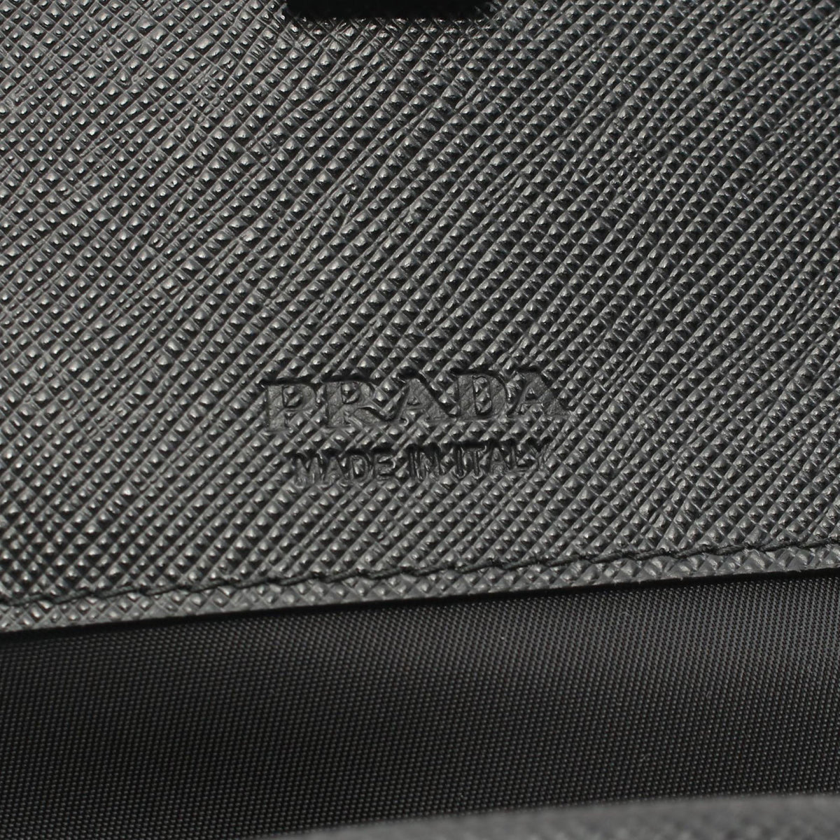 Prada Saffiano Trimmed Re Nylon Phone Case