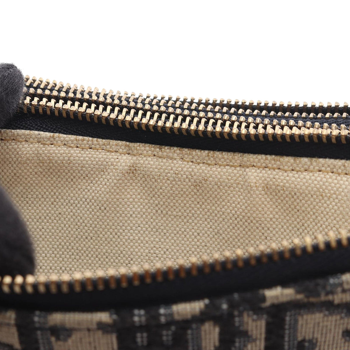 Dior Oblique Canvas Saddle Triple Zip Crossbody