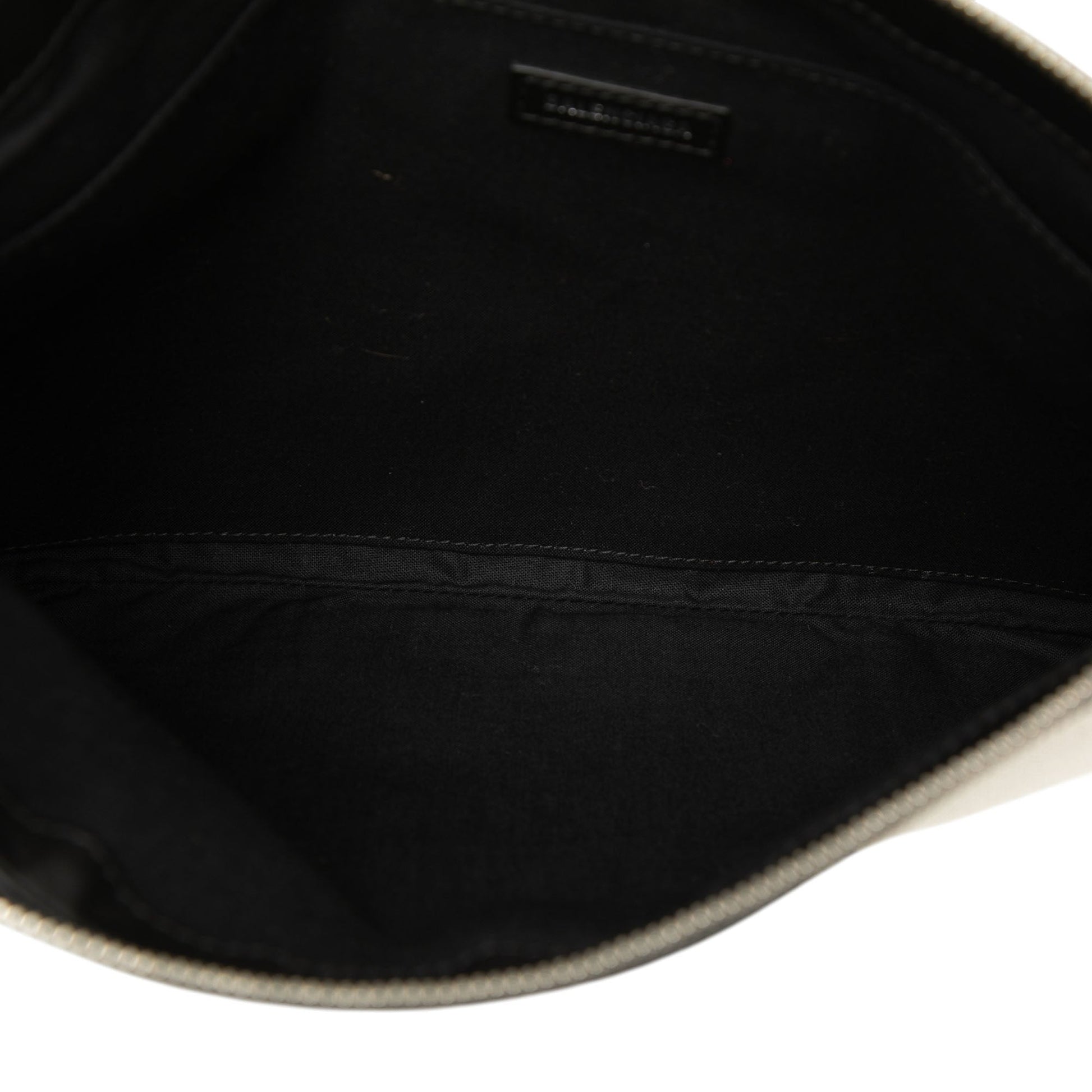 Balenciaga Canvas Navy Clip M Clutch
