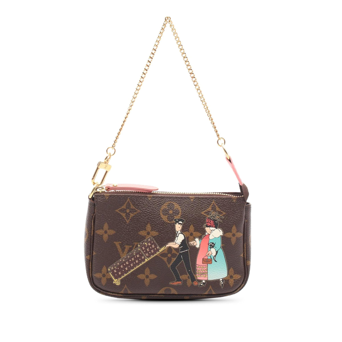 Louis Vuitton Monogram Illustre Mini Pochette Accessories