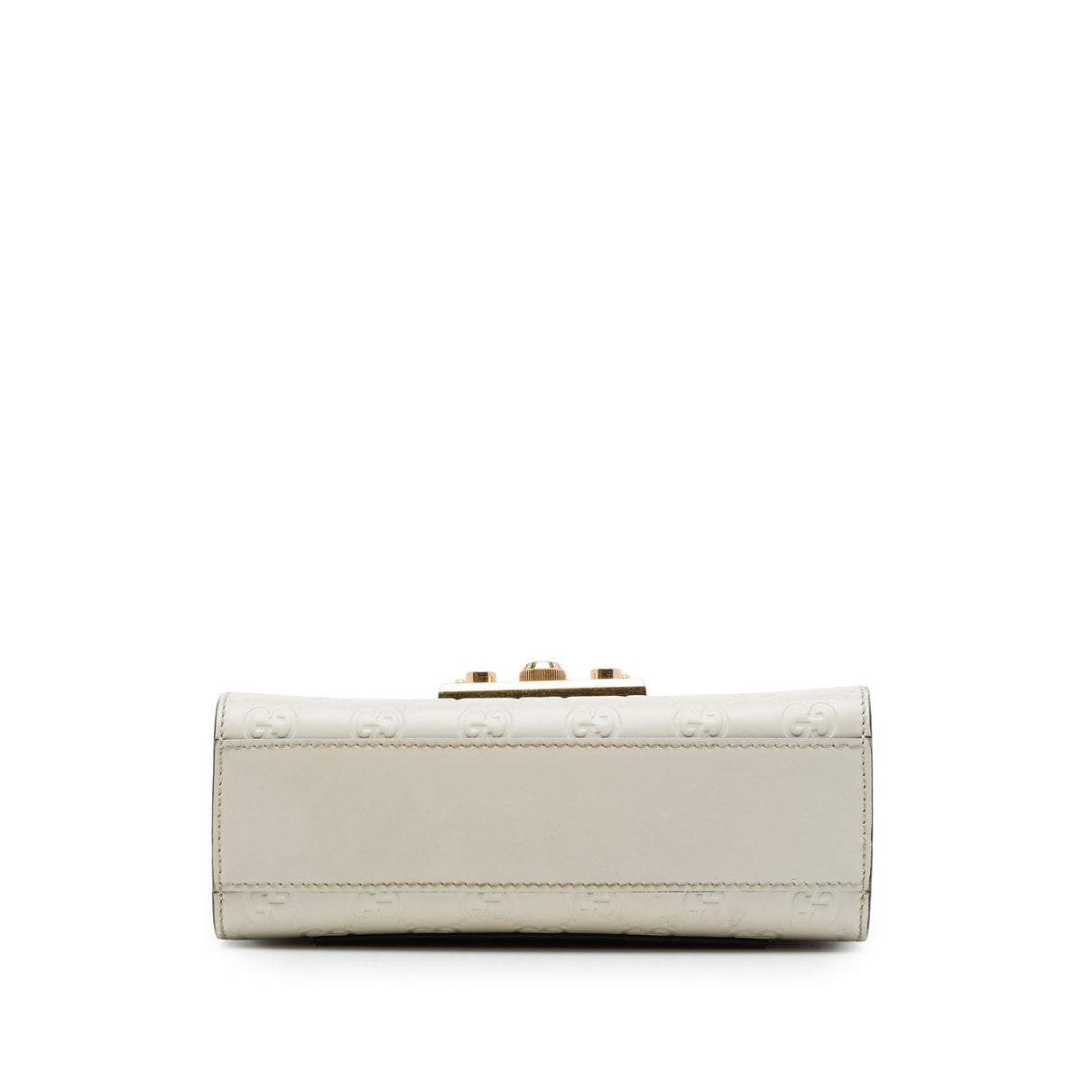 Gucci Small Bicolor Guccissima Padlock Crossbody