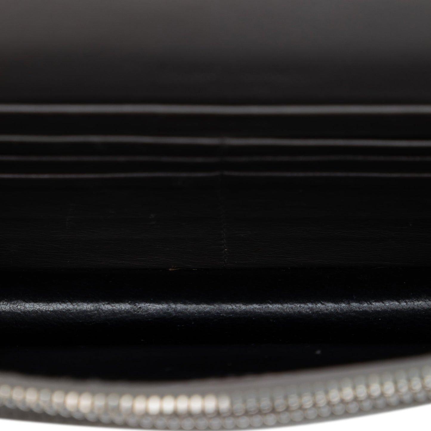 Saint Laurent Croc Embossed Leather Monogram Kate Tassel Wallet on Chain