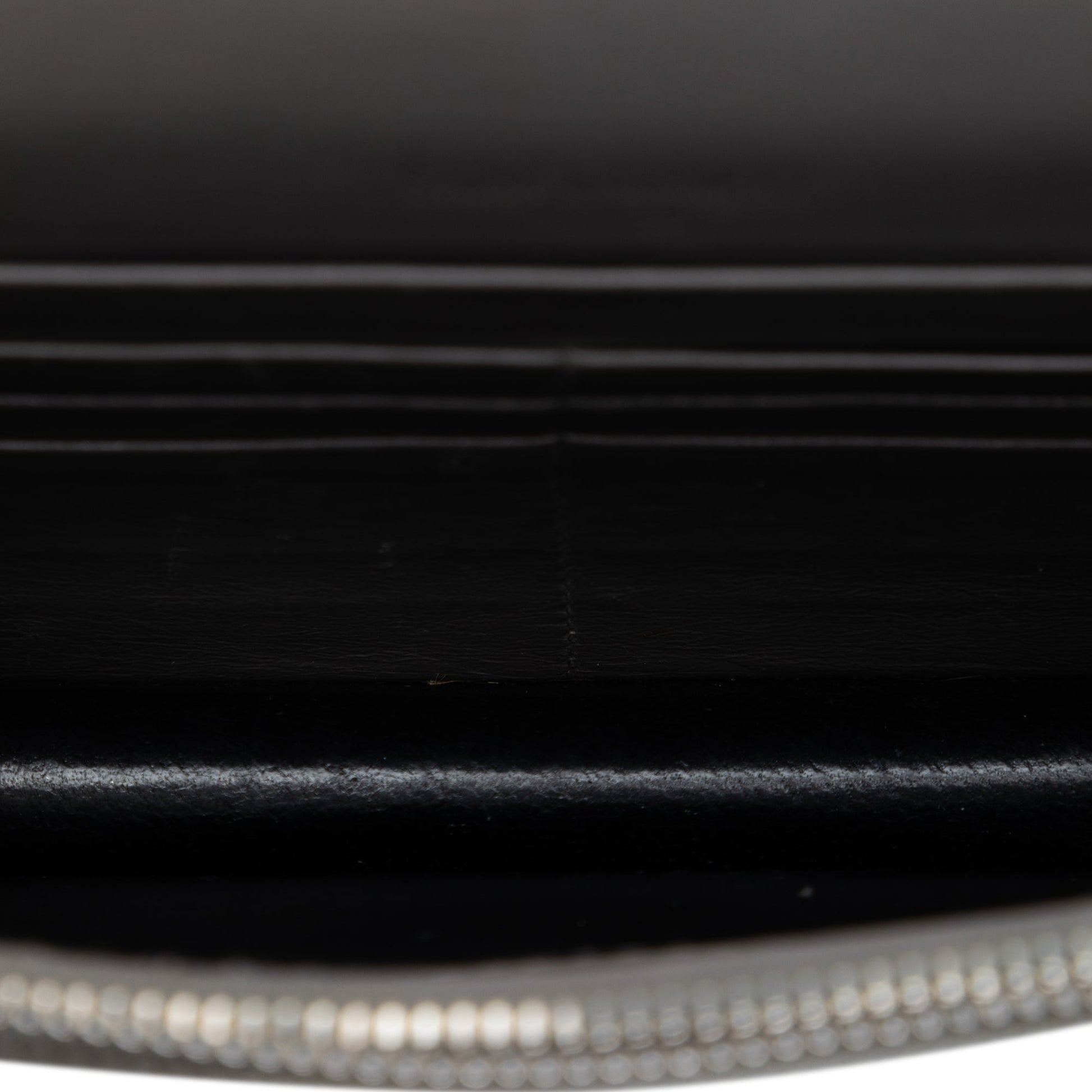 Saint Laurent Croc Embossed Leather Monogram Kate Tassel Wallet on Chain