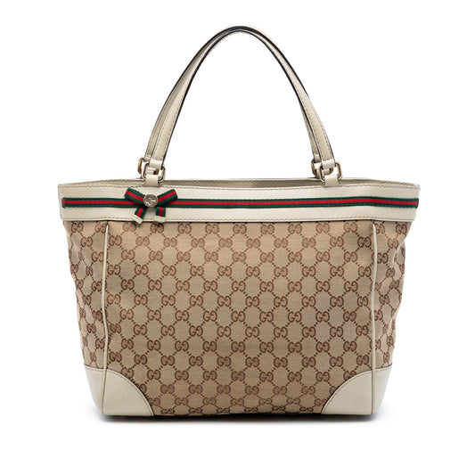 GG Canvas Web Mayfair Tote