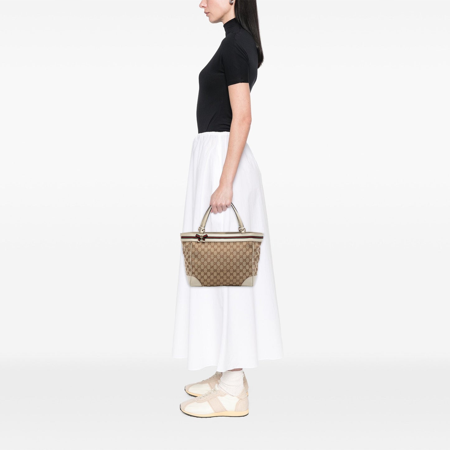 GG Canvas Web Mayfair Tote