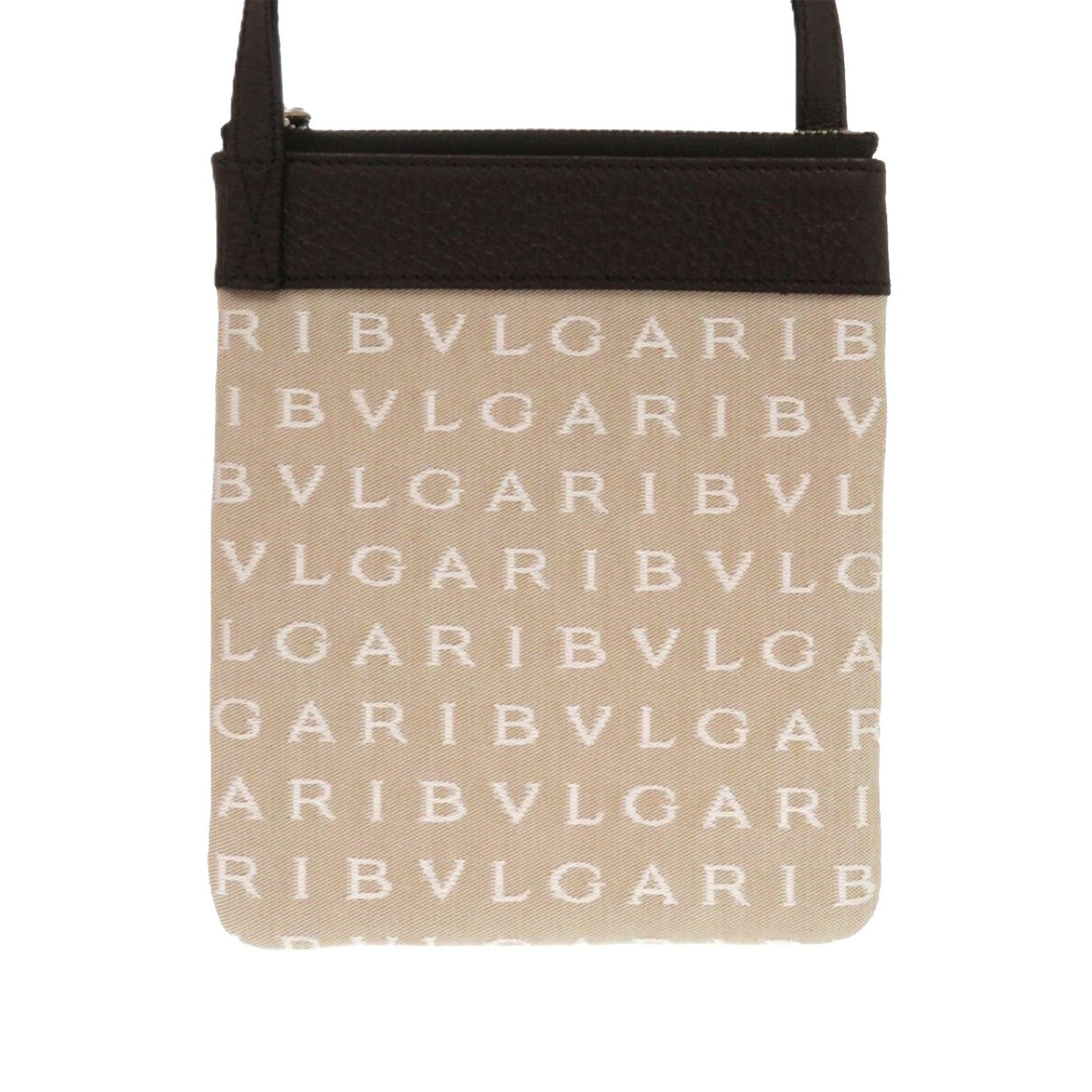 Bvlgari Logomania Canvas Crossbody