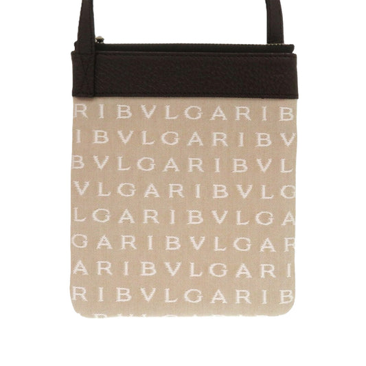 Bvlgari Logomania Canvas Crossbody