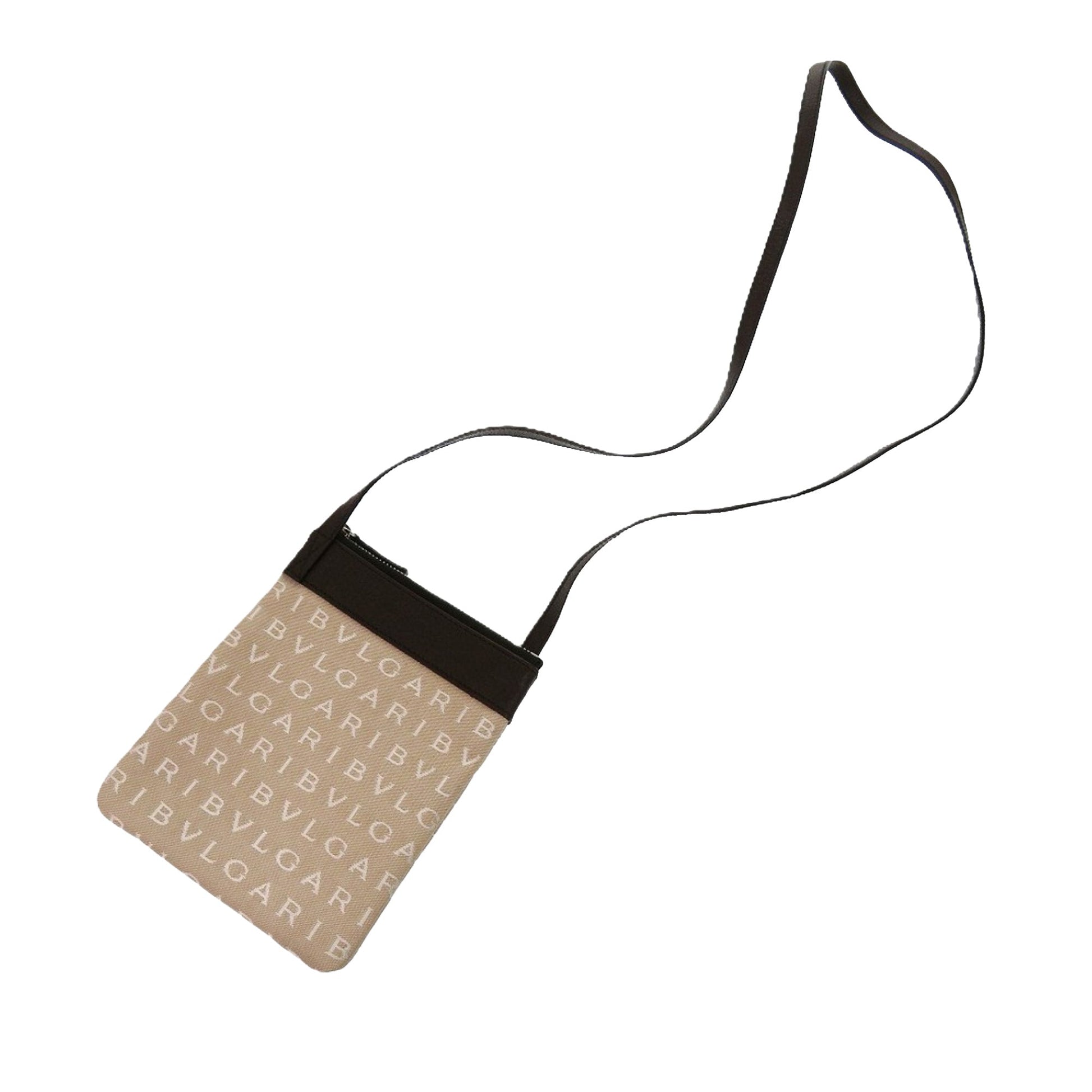 Bvlgari Logomania Canvas Crossbody