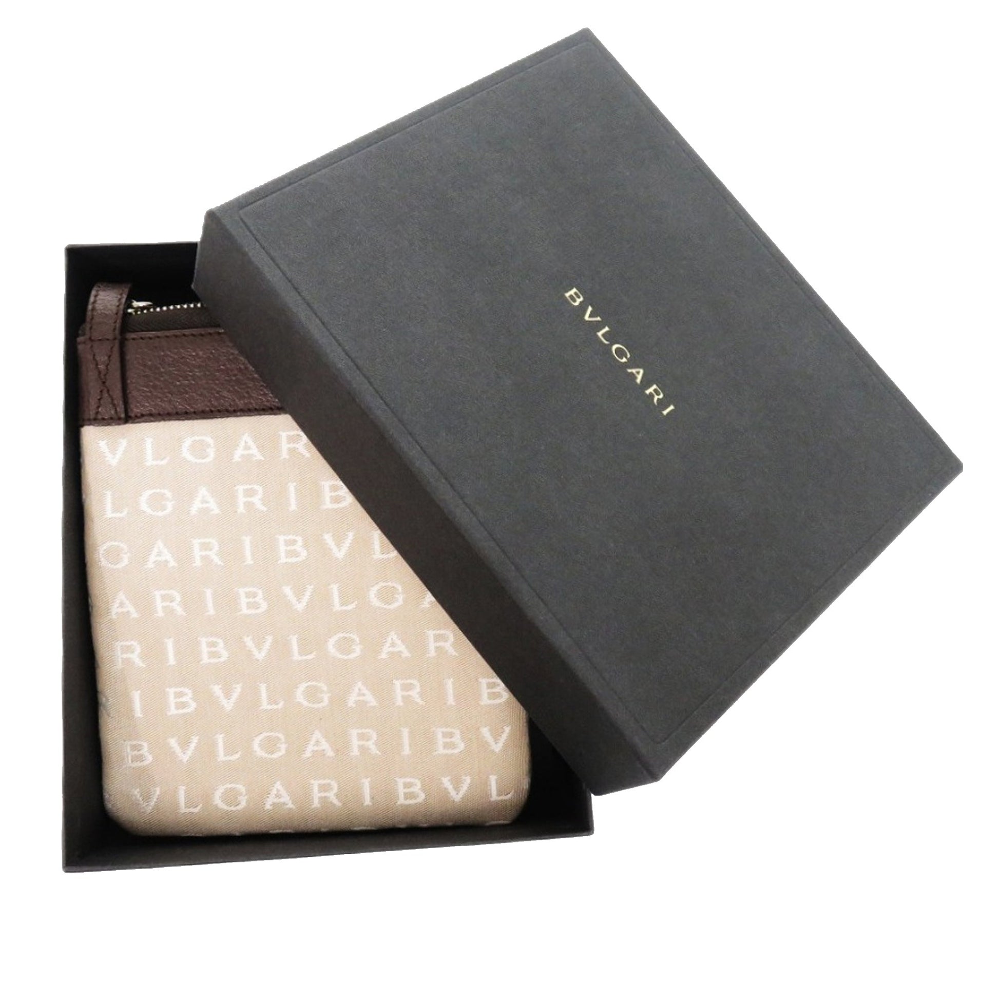 Bvlgari Logomania Canvas Crossbody