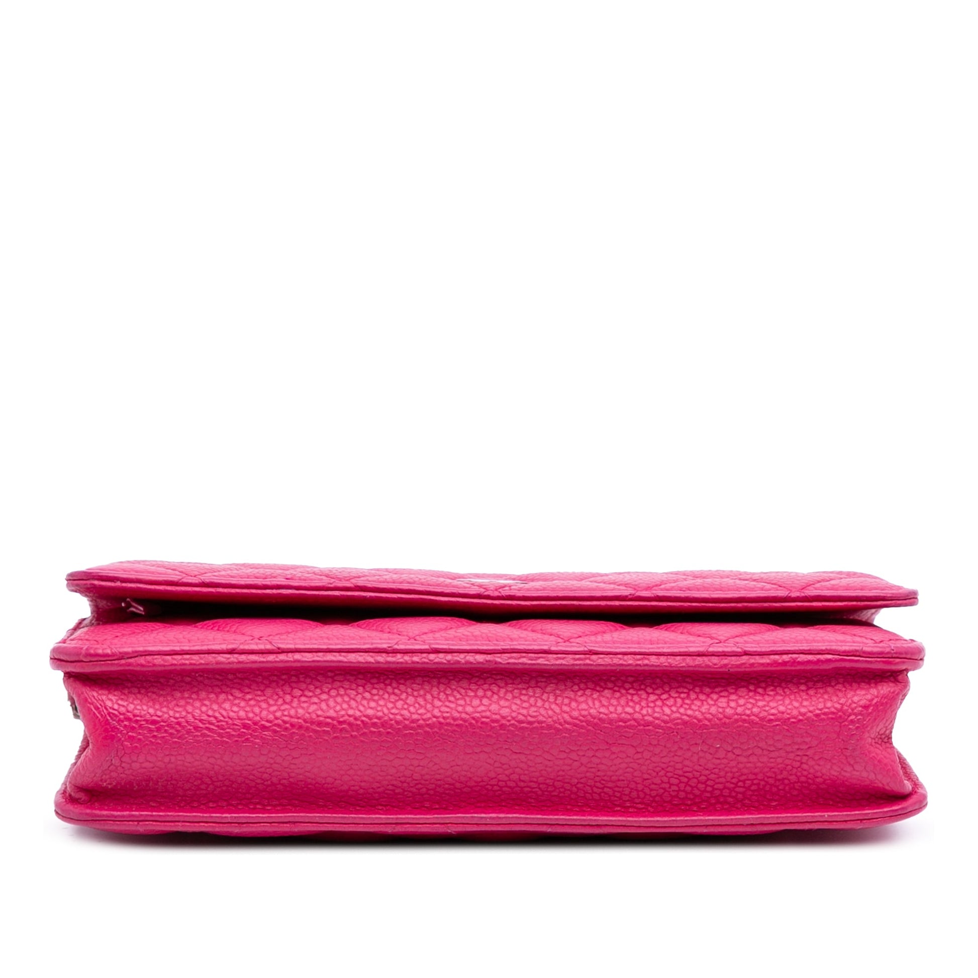 Chanel Classic Caviar Wallet On Chain