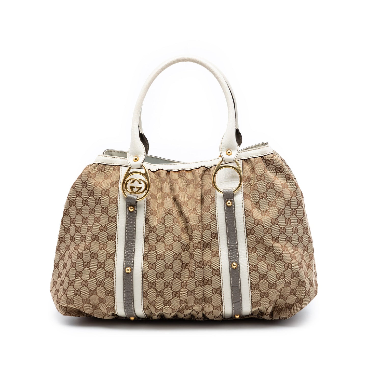Gucci GG Canvas Interlocking G Tote