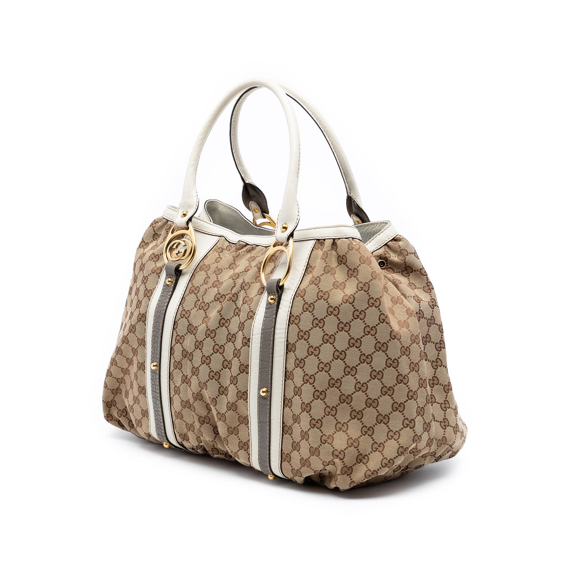 Gucci GG Canvas Interlocking G Tote