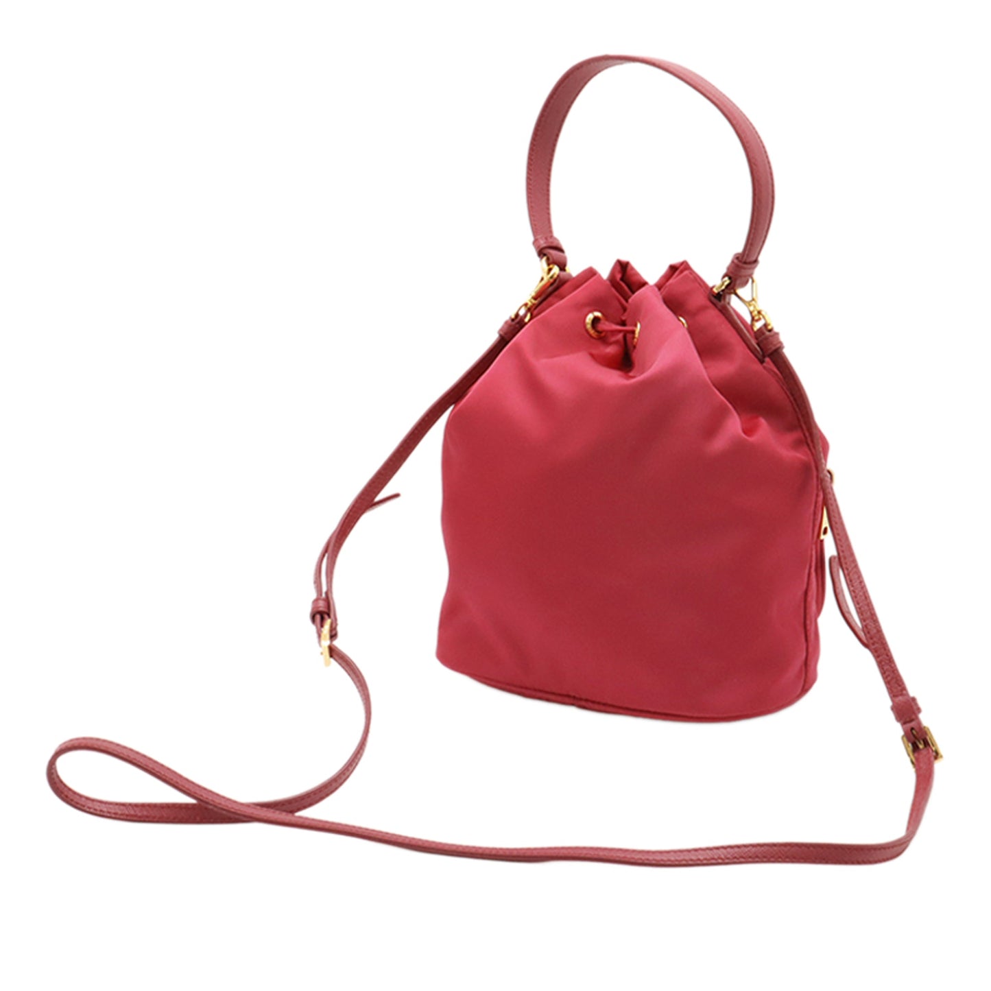 Prada Re Nylon Duet Bucket Bag