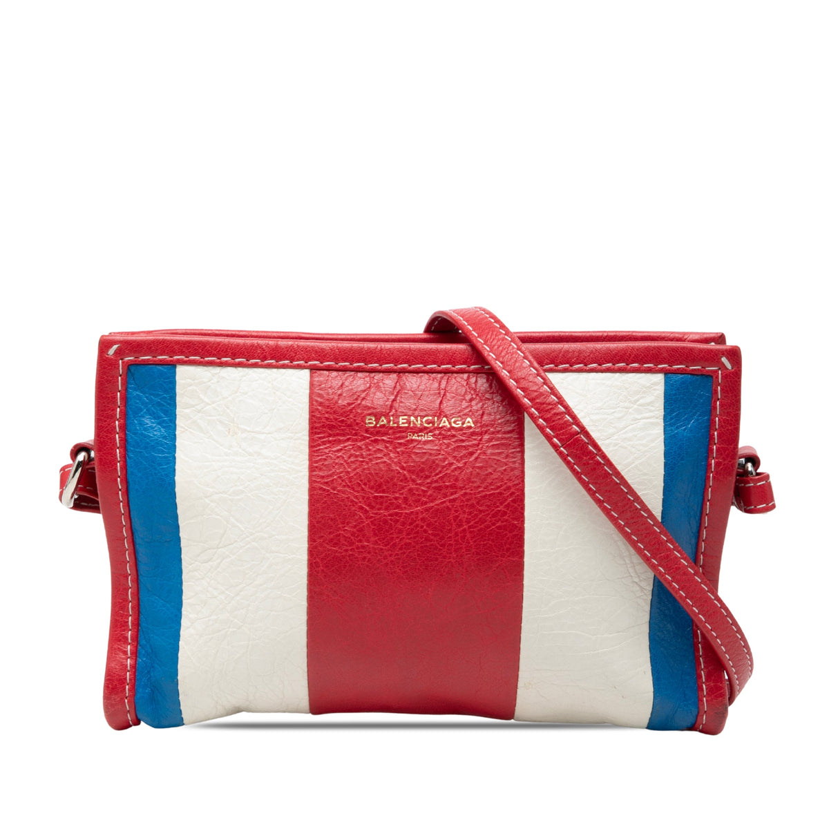 Balenciaga Lambskin Bazar Crossbody