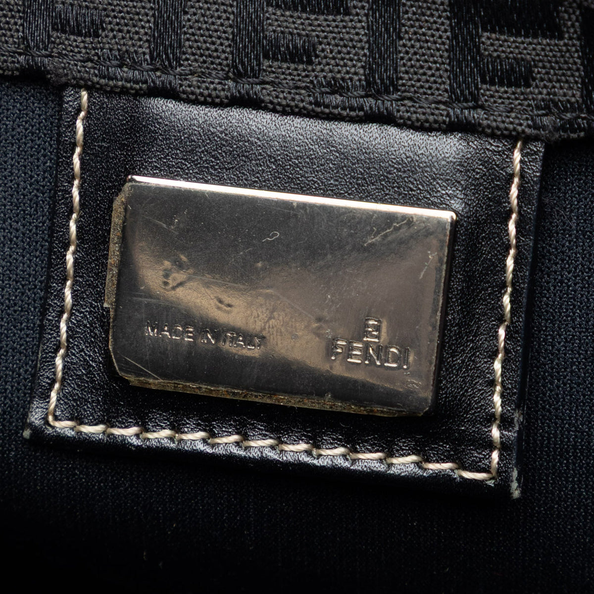 Fendi Zucchino Canvas Tote
