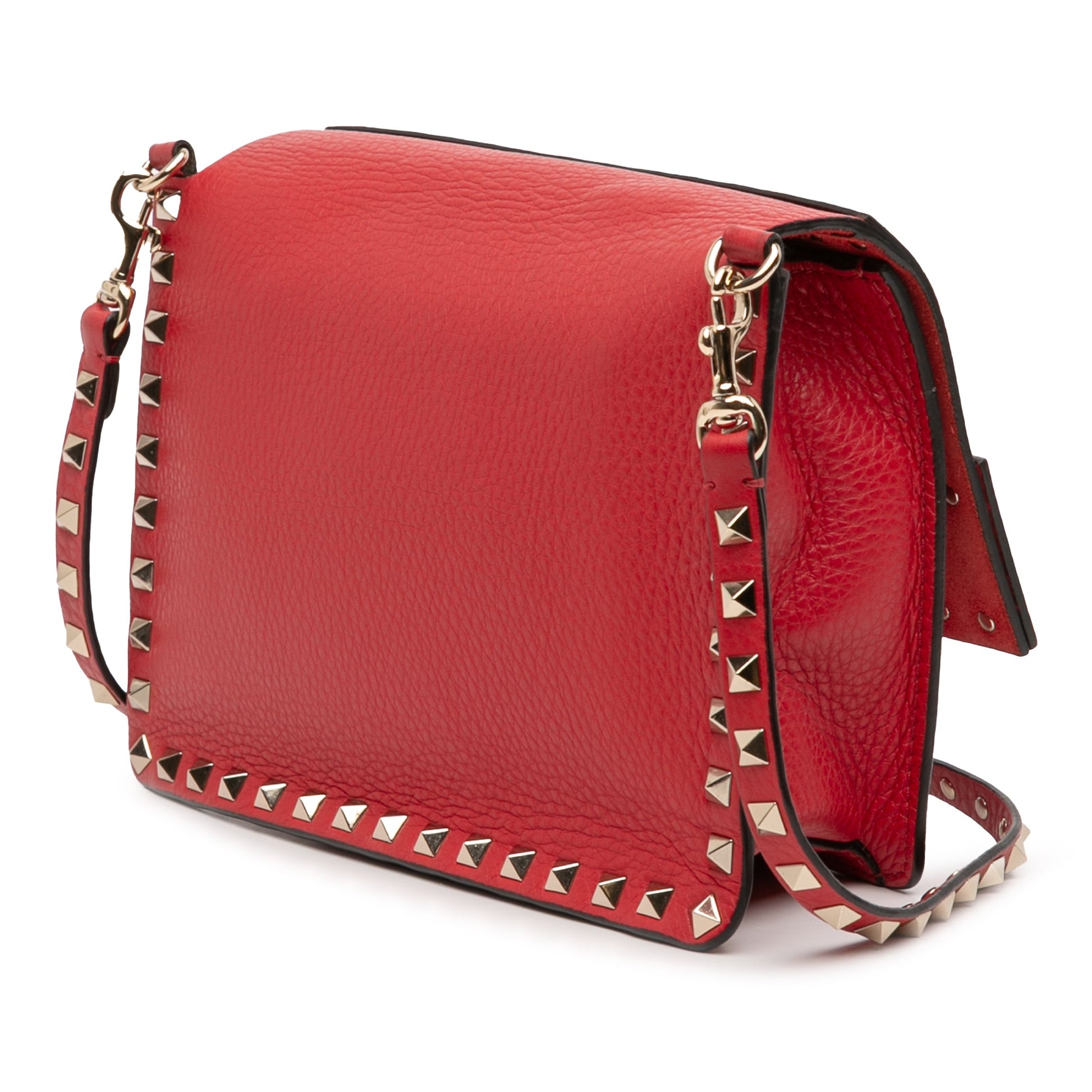 Valentino Small Grained Calfskin Rockstud Crossbody